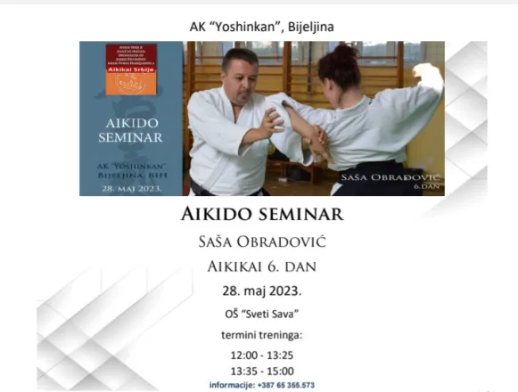 Seminar Aikikai Srbije u Bijeljini